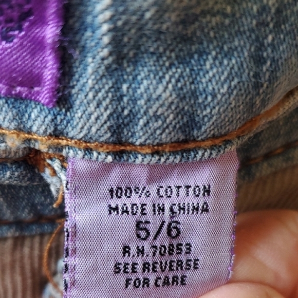 Gypsy Jeans RARE VINTAGE 70'S Striped Women's Flare Jeans - Picture 3 of 15